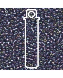 Miyuki Japanese Seed Beads Size 8/0 - Silver Lined Amethyst Aurora Borealis (Color #91024)