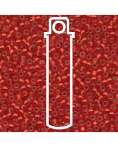 Miyuki Japanese Seed Beads Size 8/0 - Silver Lined Flame Red (8-910-TB)