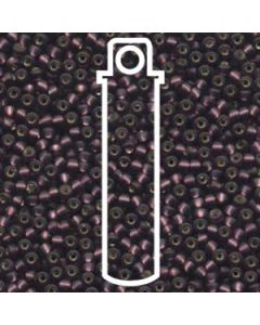 Miyuki Japanese Seed Beads Size 8/0 - Matte Transparent Topaz Aurora Borealis (Color #9133FR)