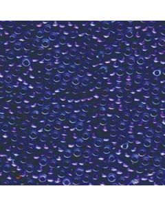 Miyuki Japanese Seed Beads Size 8/0 - Sparkly Amethyst Lined Light Blue (8-91827-TB)