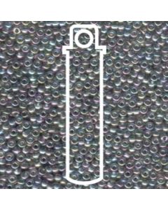 Miyuki Japanese Seed Beads Size 8/0 - Transparent Gray Iris (8-92440-TB)