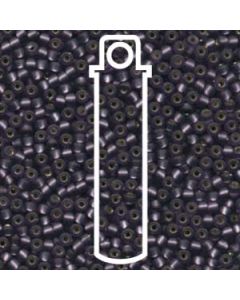 Miyuki Japanese Seed Beads Size 8/0 - Matte Silver Lined Amethyst (8-924F-TB)