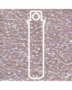 Miyuki Japanese Seed Beads Size 8/0 - Transparent Pale Pink AB (8-9265-TB)