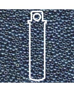 Miyuki Japanese Seed Beads Size 8/0 - Metallic Variegated Blue Iris (Color #9455)