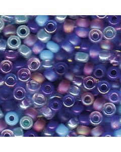Miyuki Japanese Seed Beads Size 8/0 - Mix Caribbean Bean Blue (8-9MIX11-TB)