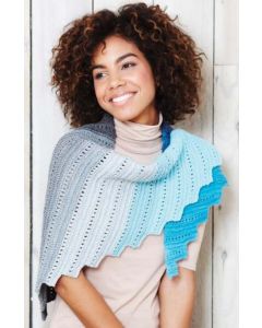 Castellated Wrap & Scarf - Pattern #8032 PDF - Free with orders of $15 or More/Please Add To cart/One Free Gift Per Person/Purchase Please