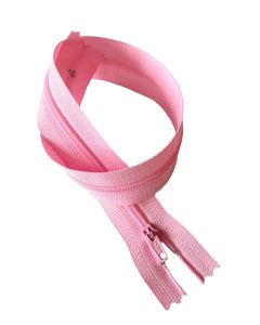 YKK 14'' Coil Zipper - Pink - Free with purchases of $15/One zipper-gift per person/purchase please