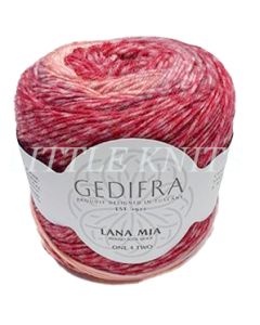 Gedifra Lana Mia One 4 Two (Ombre) - Cherry (Color #953)