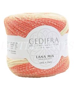 Gedifra Lana Mia One 4 Two (Ombre) - Creamsicle (Color #978)