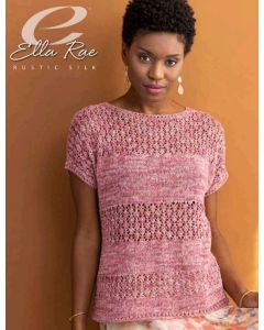 Alina Top - Free with Purchase of 2 or More Skeins of Rustic Silk (PDF File)