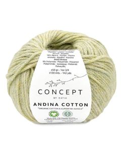 Katia Concept Andina Cotton - Pistachio (Color #55) on sale at 60% off at Little Knits