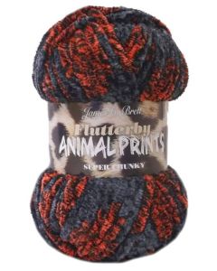 James C. Brett Flutterby Print - Jaguar - 3 Skein Bag FREE WITH PURCHASES OF $50 ONE FREE GIFT PER PURCHASE/PERSON PLEASE
