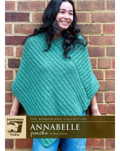 A Juniper Moon Bluefaced Leicester Pattern - Annabelle Poncho - Free with Purchases of 5 Skeins of BFL (Print Pattern) 