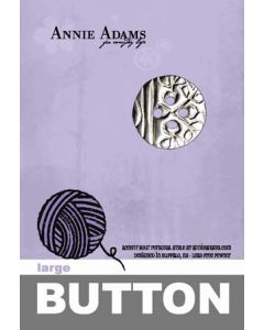 Annie Adams Large Pewter Button Willow