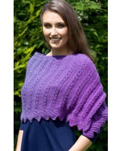 Euro Yarns Select Arenaria Pattern - Annie Wrap (PDF) free knitting pattern at Little Knits