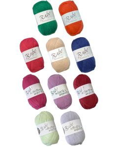 !!EYB Babe 100 & Babe Softcotton Worsted - MYSTERY BAG (10 skeins) - 75% OFF SALE!