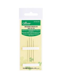 Clover Beading Needles - No. 10, 13 (Item #233) on sale at Little Knits