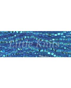 6/0 Preciosa Czech Seed Beads - Silver Lined Dark Aqua (Color #67150) - In 70 gram hanks with approx 900 beads in each hank