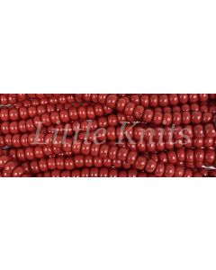 Preciosa 6/0 Czech Seed Beads - Dark Red (Color #93210)