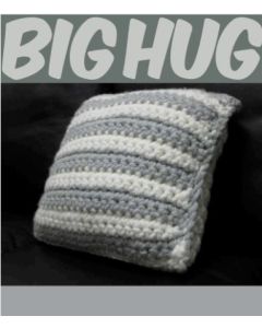 Big Hug Striped Pillow Crochet Pattern (PDF File)