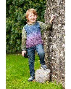 Billy Child's Sweater - Print Copy - Free With Purchases of 2 Skeins of Cumulus (One free Pattern Per Person Please)