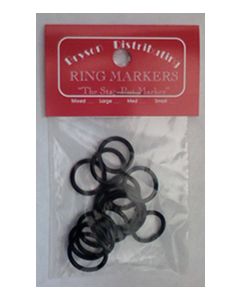 Bryson Ring Markers - Large Assorted Black