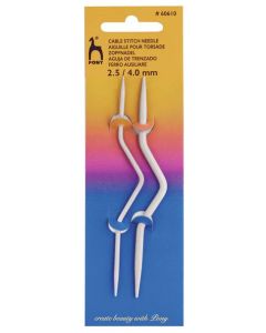 Pony Cable Stitch Needle Bent Aluminum Needles (Item #60610)