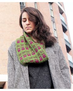 A Baa Ram Ewe Pattern - Candle House Cowl -  FREE WITH PURCHASES OF $25 OR MORE/ONE FREE GIFT PER PURCHASE PLEASE
