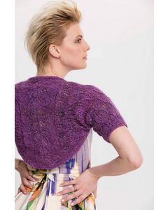 Leaf-Lace Shrug - Free Download with Silk Garden Lite Solo Purchase of 4 or more skeins