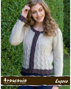 Carla Cardigan - Free with Purchase of 5 or More Skeins of Lujoso (PDF File)