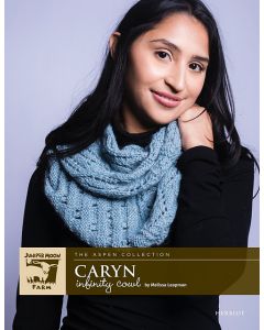 A Juniper Moon Herriot Pattern - Caryn Infinity Cowl - Free with Purchases of 2 Skeins of Herriot (Print Pattern) 