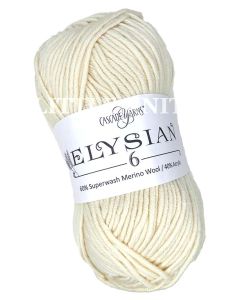 Cascade Elysian 6 - White Swan (Color #18) on sale at 50-55% off sale at Little Knits