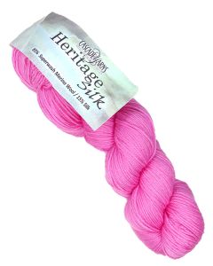 Cascade Heritage Silk  - Pink Carnation (Color #5748) - FULL BAG SALE (5 Skeins)