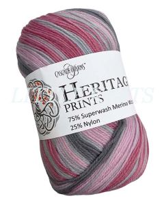 Cascade Heritage Prints - Pink Clouds Stripe (Color #118) - FULL BAG SALE (5 Skeins)