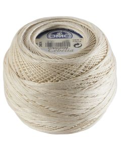 !Cebelia Crochet Cotton Size 10 - Cream (Color #712) (Dye Lot 124573)