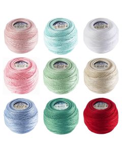 !!Cebelia Crochet Thread Size 10 MYSTERY BAG- (10 SKEINS) - Each Bag Will Look Different Than the Picture