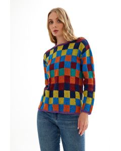 A Jody Long Alba Pattern - Charmaine Sweater - Free with Purchases of 7 Skeins of Alba (Print Pattern) 