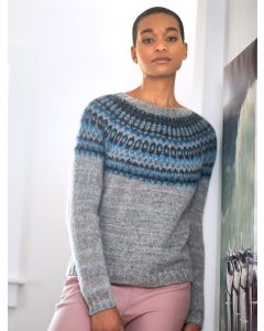 A Berroco Dulce Pattern - Chiara Sweater (PDF File)