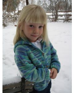 Knitting Pure and Simple - Children's Neckdown Cardigan