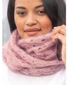A Berroco Aerial Pattern - Corinna Scarf (PDF) free at little knits - LINK IN DESCRIPTION, FREE PATTERN NO NEED TO ADD TO CART