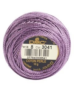 DMC Pearl Cotton Size 8 - Lavender (Color #3041)