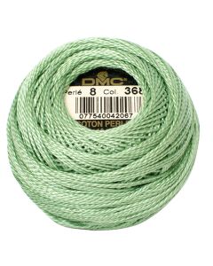 DMC Pearl Cotton Size 8 - Celery (Color #368)