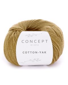 Katia Concept Cotton Yak Amber Color 118