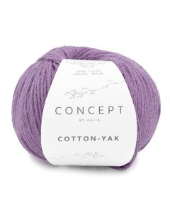 Katia Concept Cotton Yak Lilac Color 128