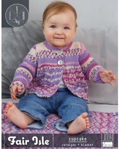 !Cupcake Cardigan & Blanket Print Copy - FREE WITH PURCHASES OF 5 SKEINS OF FAIR ISLE