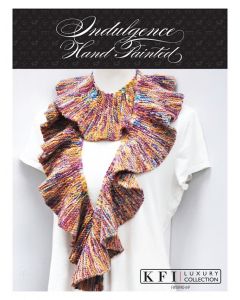 !Indulgence Hand-Painted Pattern - Curly Scarf (PDF)