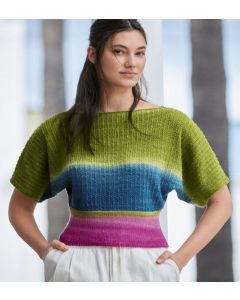 A Cool Wool Lace Hand-Dyed Pattern - Pullover (PDF File)