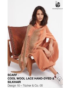 A Cool Wool Lace Hand-Dyed Pattern - Scarf (PDF File)