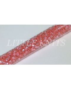 6/0 Czech Seed Beads  - Solgel Silver Lined Light Pink (Color #78191) 20 Gram Tube