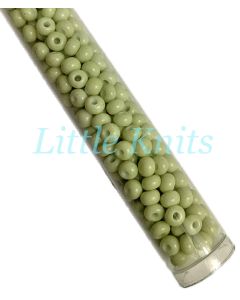 6/0 Czech Seed Beads  - Solgel Light Olive (Color #03152) 20 Gram Tube
